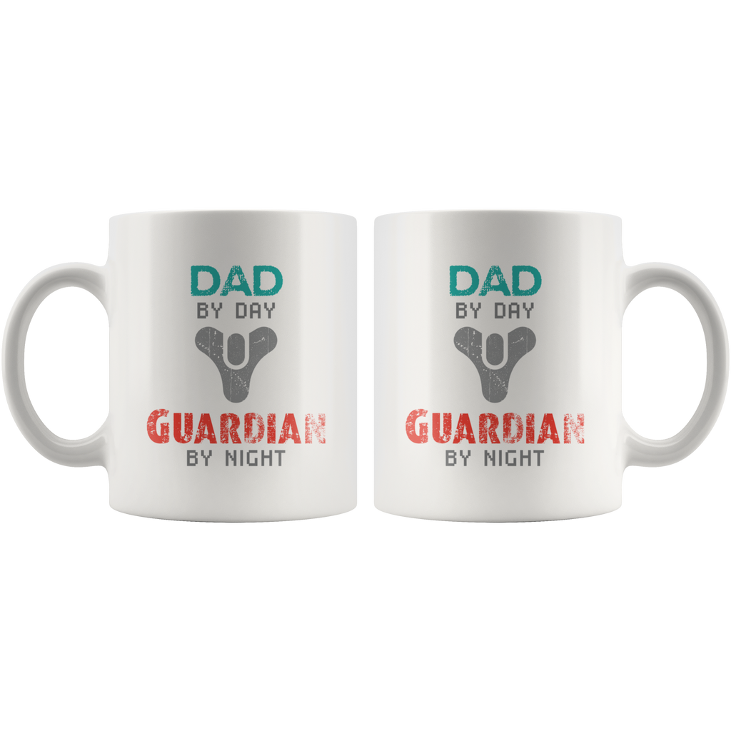 Dad by Day, Guardian by Night Destiny Coffee Mug