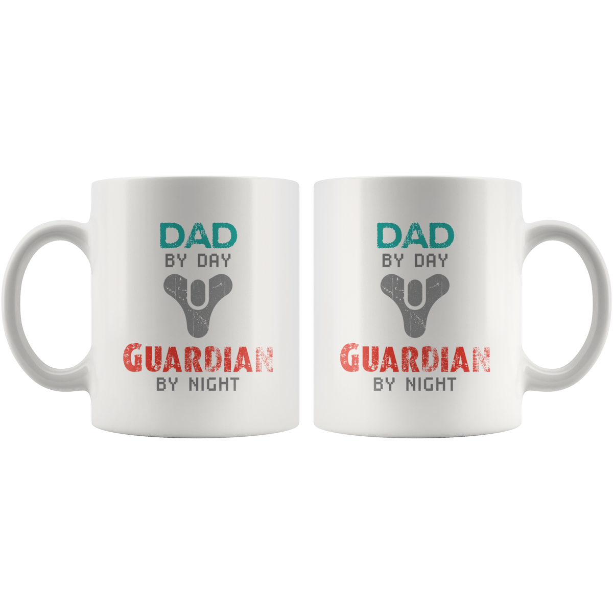 Dad by Day, Guardian by Night Destiny Coffee Mug
