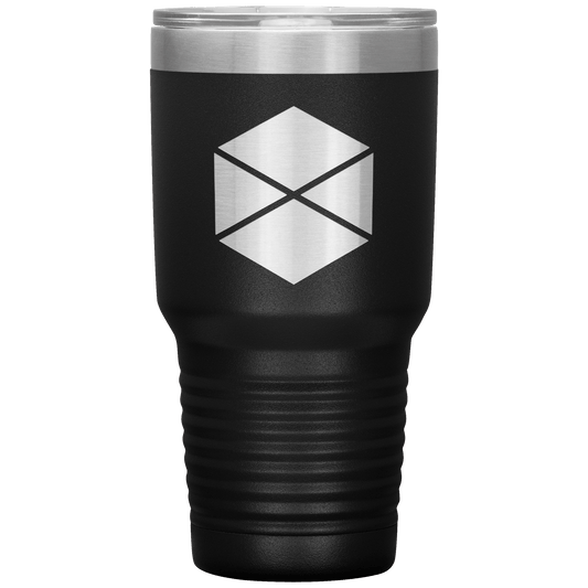 Destiny Titan Logo 30oz Insulated Tumbler with Lid for Destiny 1 and 2 Players - Caliber Shop