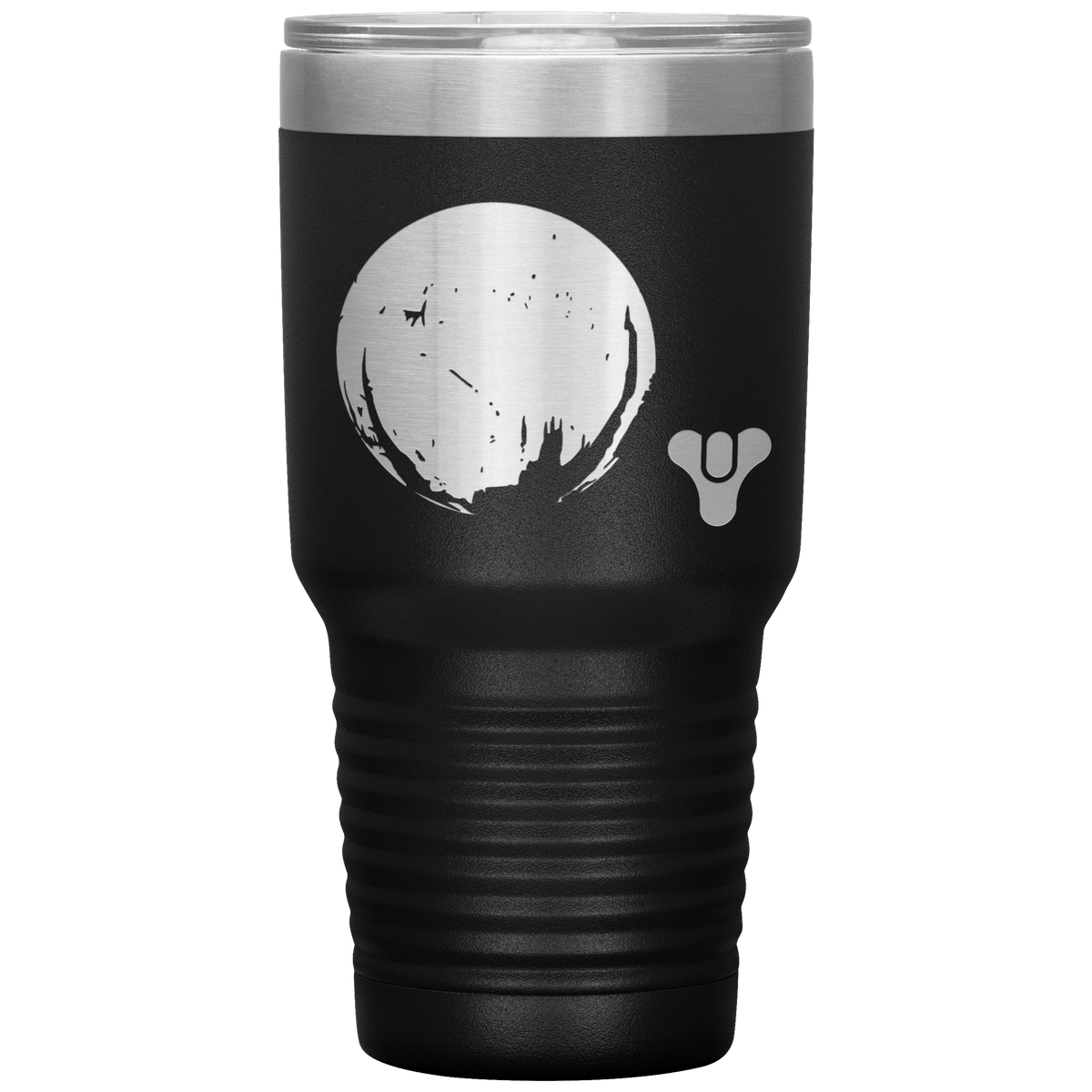 Destiny 2 Traveler & Tricorn 30oz Insulated Tumbler in Black