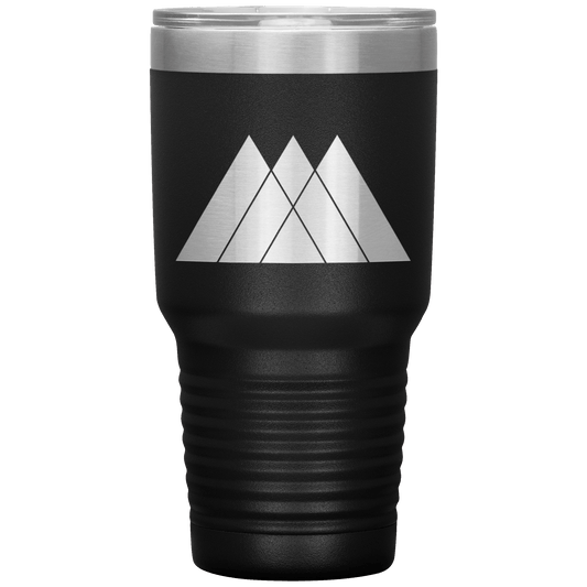 Destiny Warlock Logo 30oz Insulated Tumbler with Lid for Destiny 1 and 2 Players - Caliber Shop