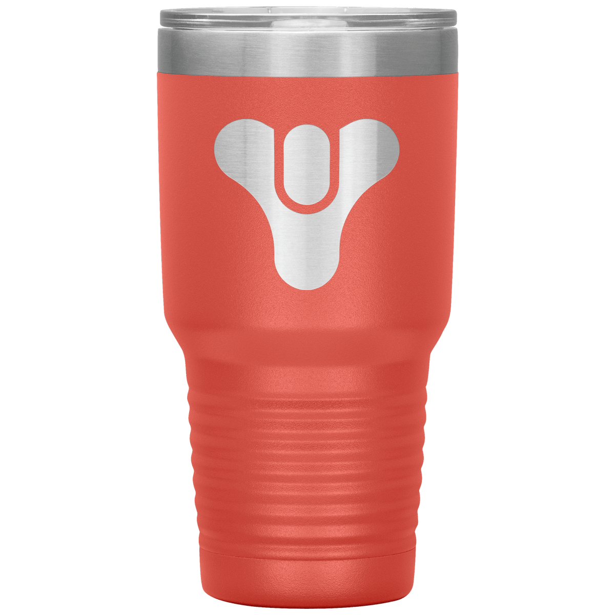 Destiny 2 Tricorn Logo 30oz Insulated Tumbler in Coral