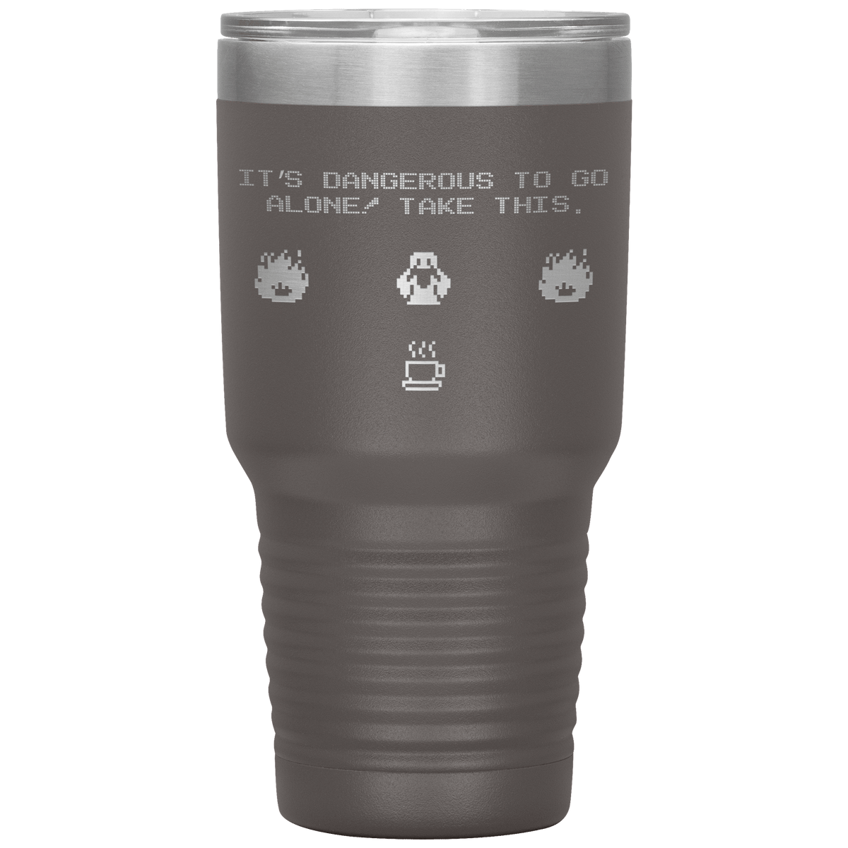 Legend of Zelda 8-Bit 30oz Insulated Tumbler - Pink