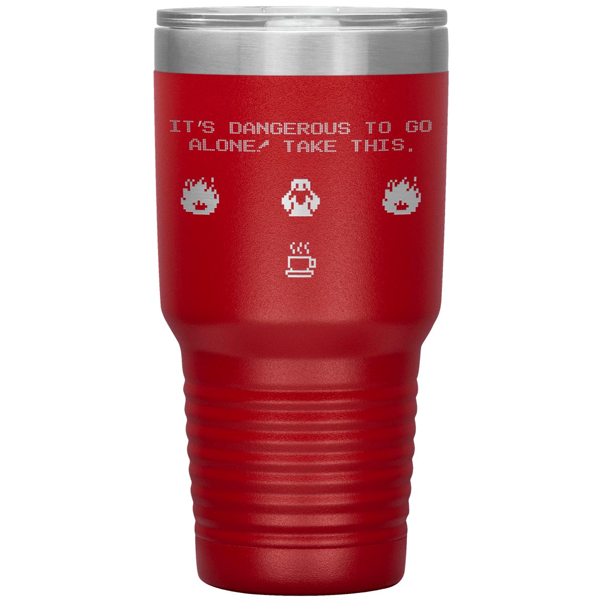 Legend of Zelda 8-Bit 30oz Insulated Tumbler - Red