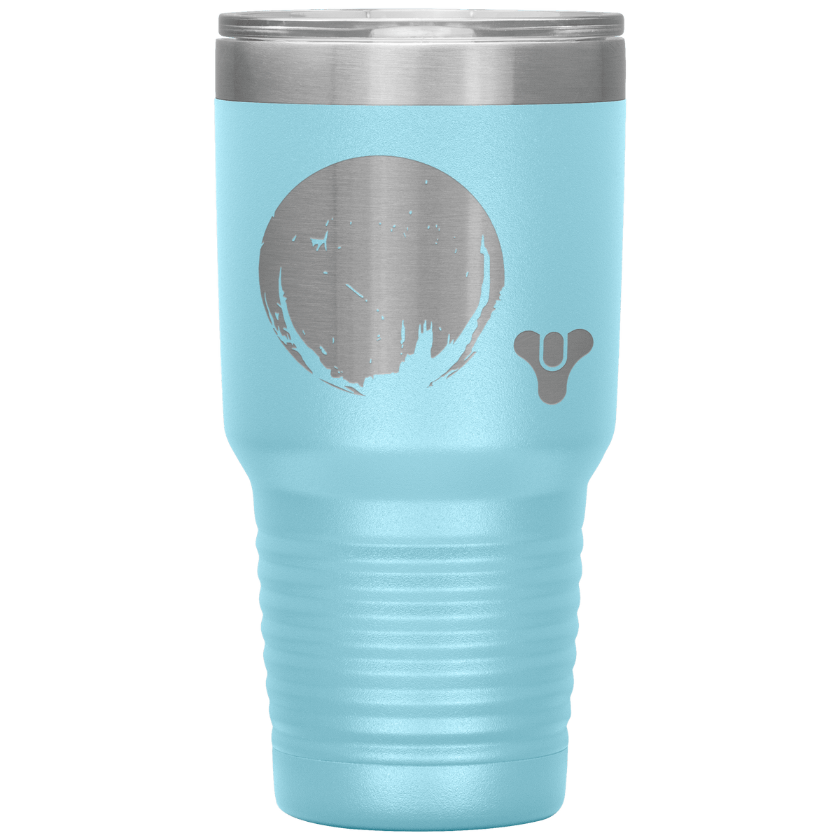 Destiny 2 Traveler & Tricorn 30oz Insulated Tumbler in Light Blue