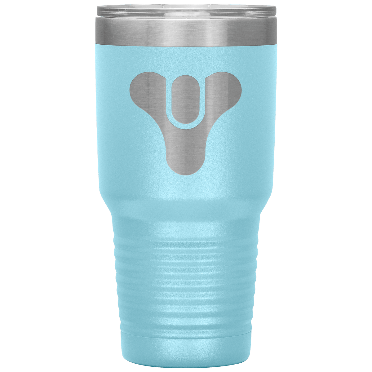 Destiny 2 Tricorn Logo 30oz Insulated Tumbler in Light Blue