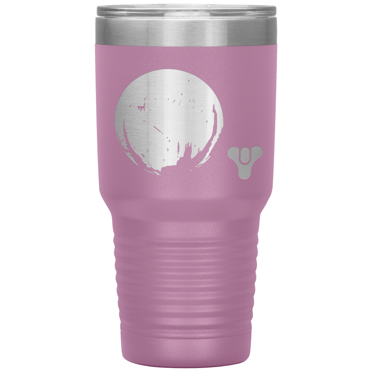 Destiny 2 Traveler & Tricorn 30oz Insulated Tumbler in Light Purple