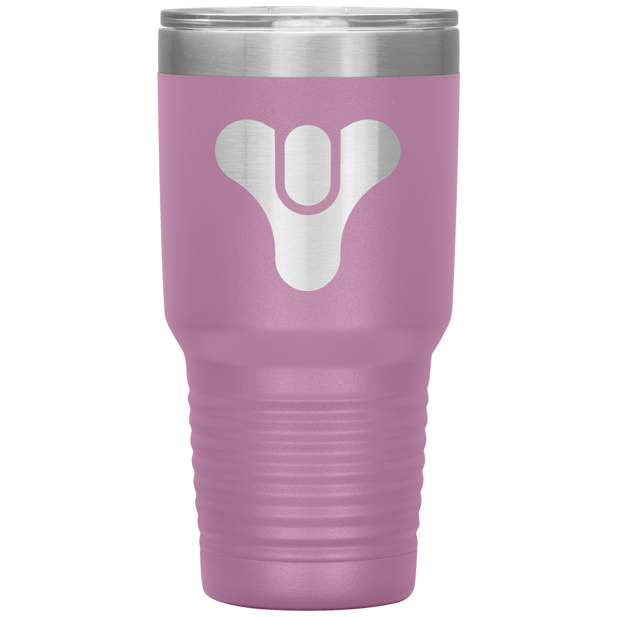 Destiny 2 Tricorn Logo 30oz Insulated Tumbler in Light Purple