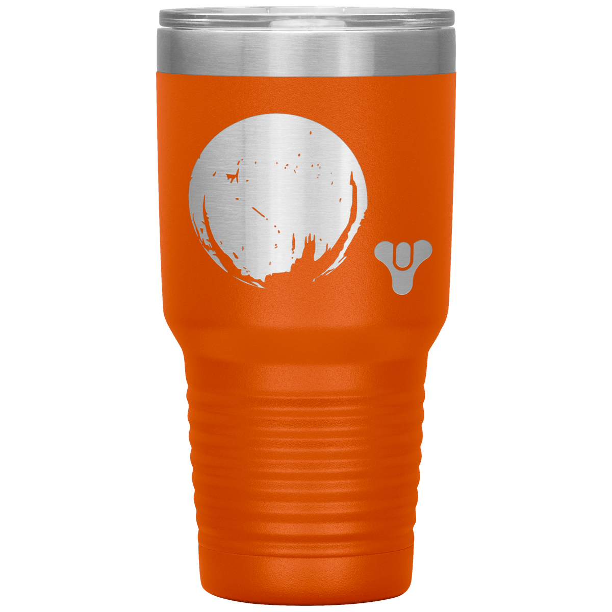 Destiny 2 Traveler & Tricorn 30oz Insulated Tumbler in Orange