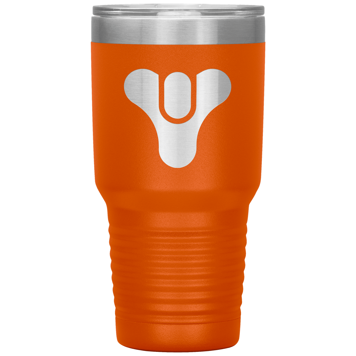 Destiny 2 Tricorn Logo 30oz Insulated Tumbler in Orange