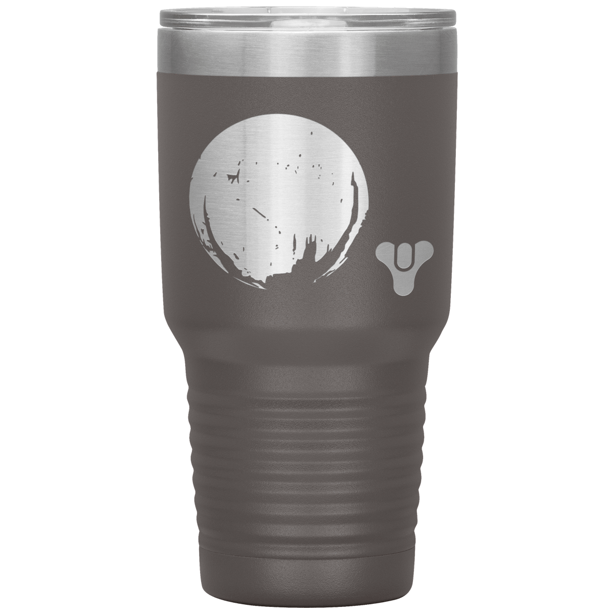 Destiny 2 Traveler & Tricorn 30oz Insulated Tumbler in Pewter