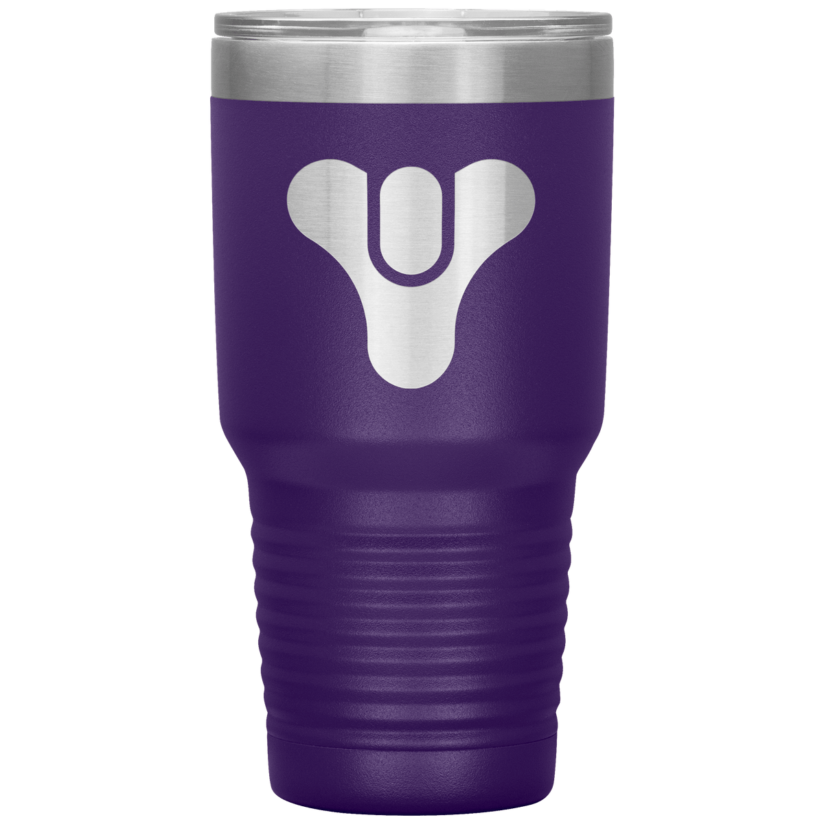 Destiny 2 Tricorn Logo 30oz Insulated Tumbler in Purple