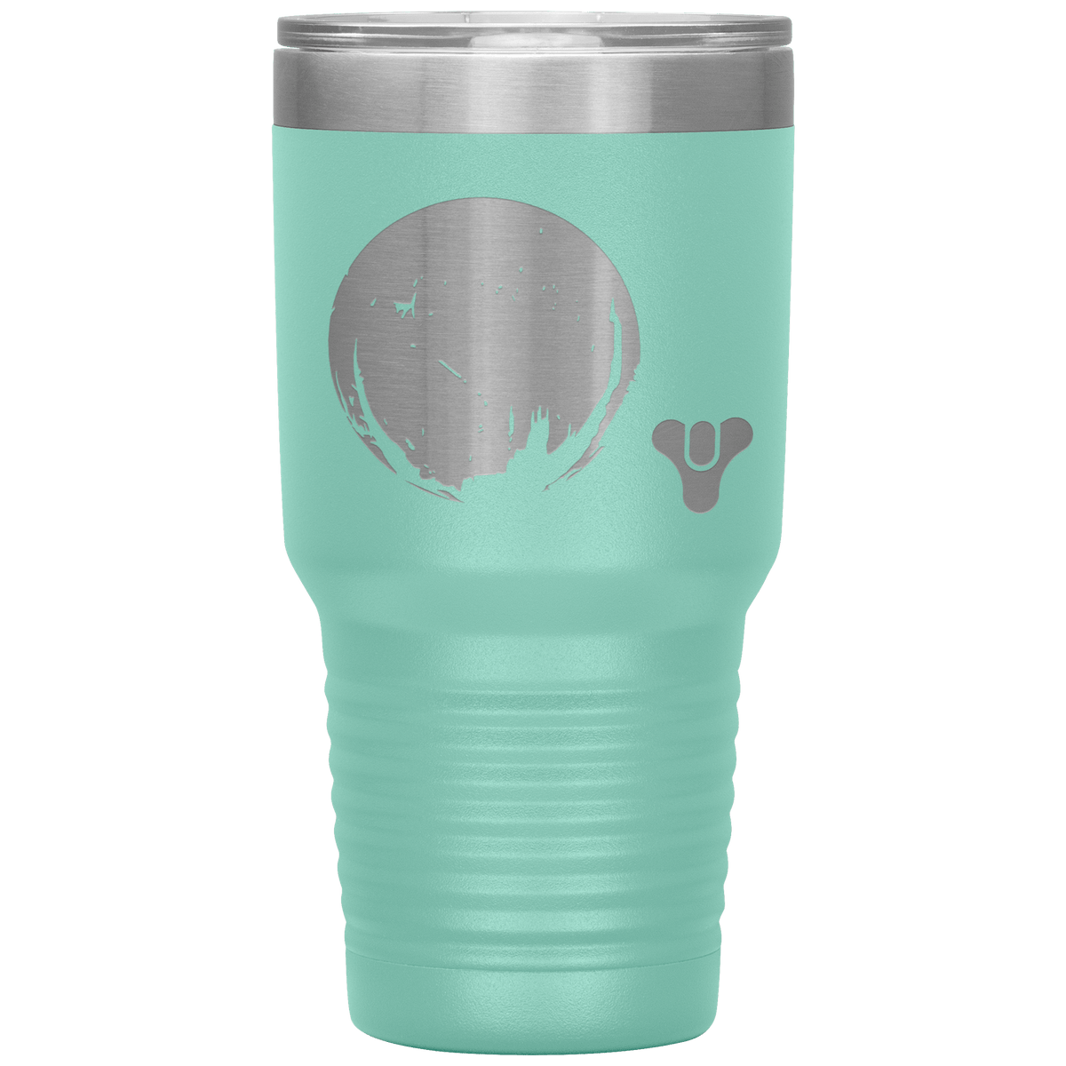 Destiny 2 Traveler & Tricorn 30oz Insulated Tumbler in Teal
