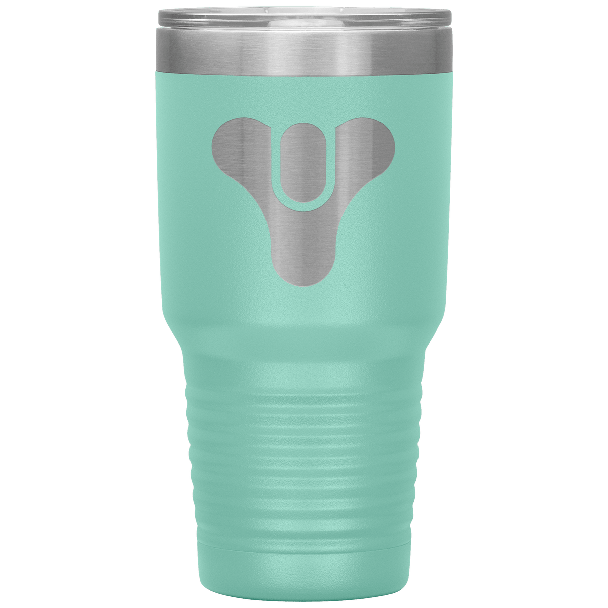 Destiny 2 Tricorn Logo 30oz Insulated Tumbler in Teal