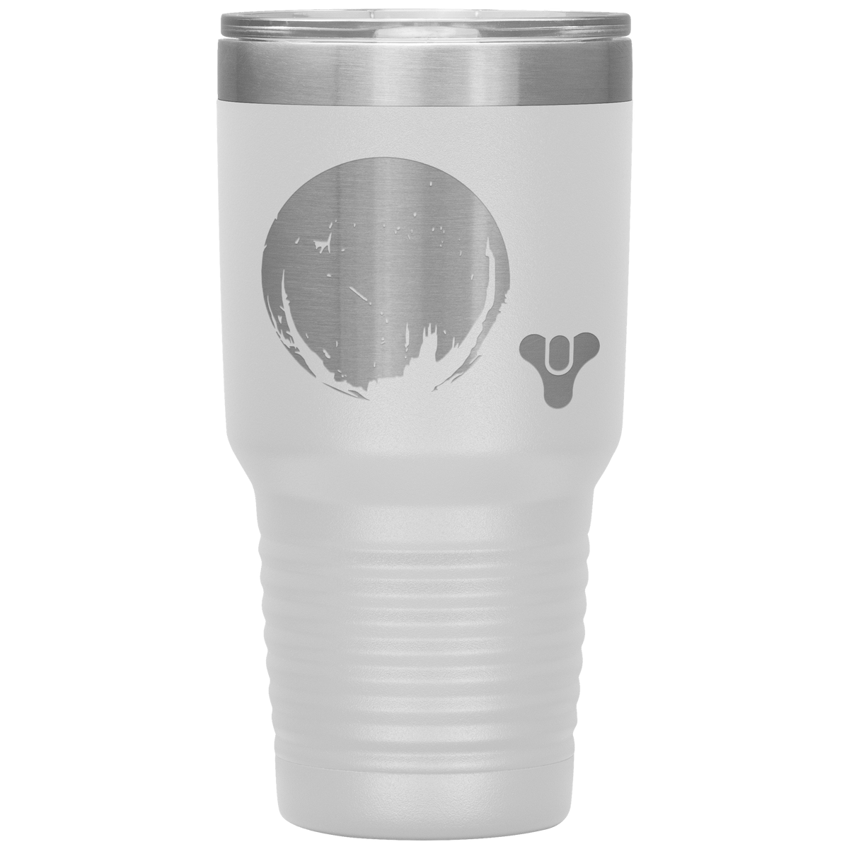 Destiny 2 Traveler & Tricorn 30oz Insulated Tumbler in White