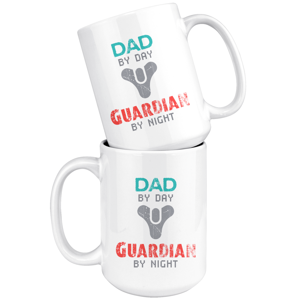 Dad by Day, Guardian by Night Destiny Coffee Mug