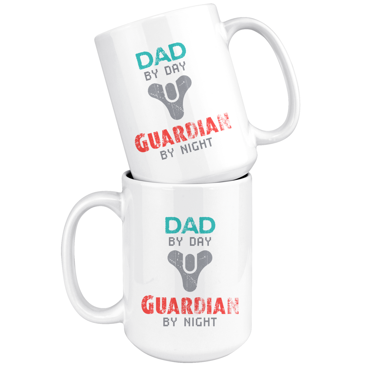Dad by Day, Guardian by Night Destiny Coffee Mug