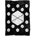 Destiny 2 Titan Crest Fleece Gaming Blanket